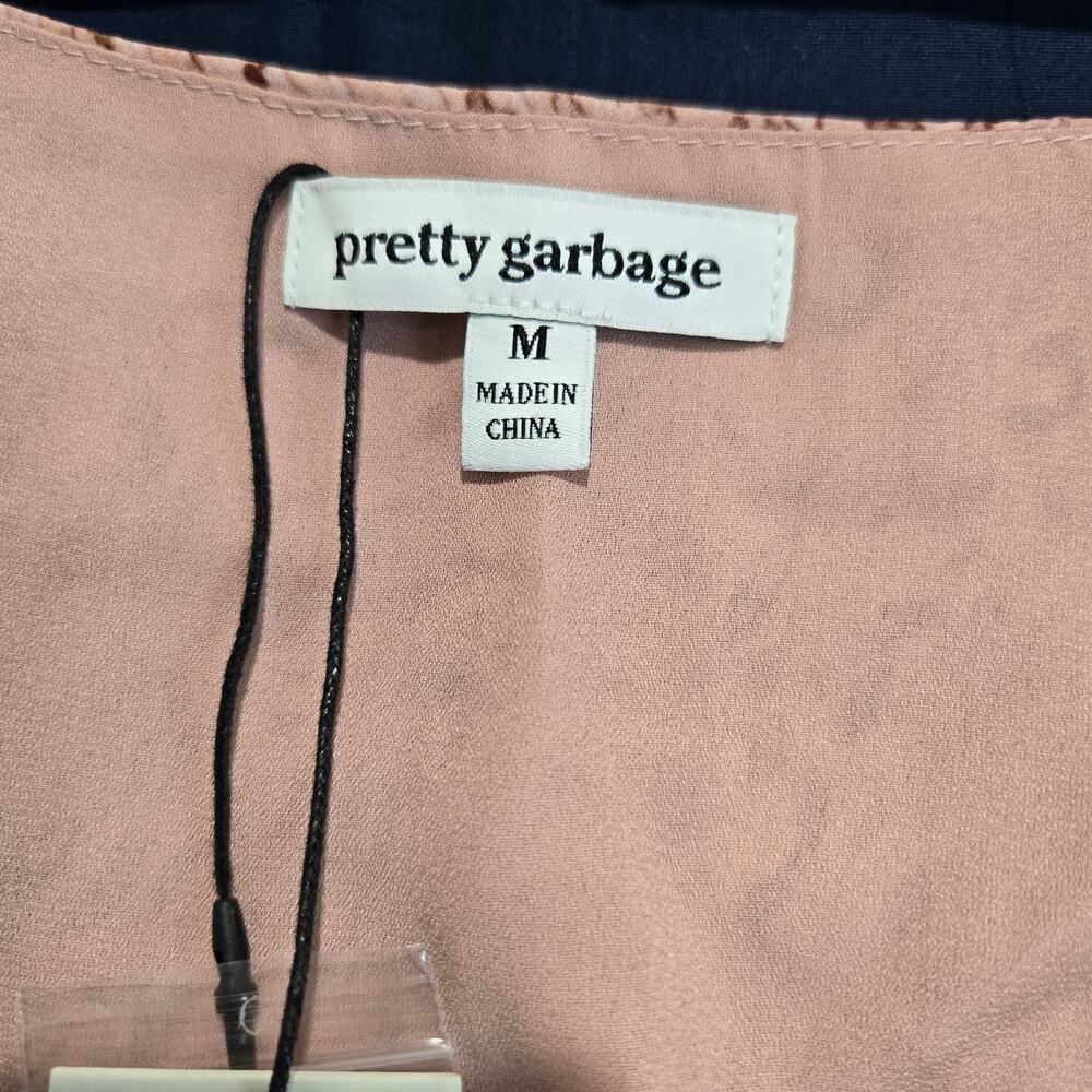 NWT Pretty Garbage Leopard Print Split Hem Tank T… - image 5